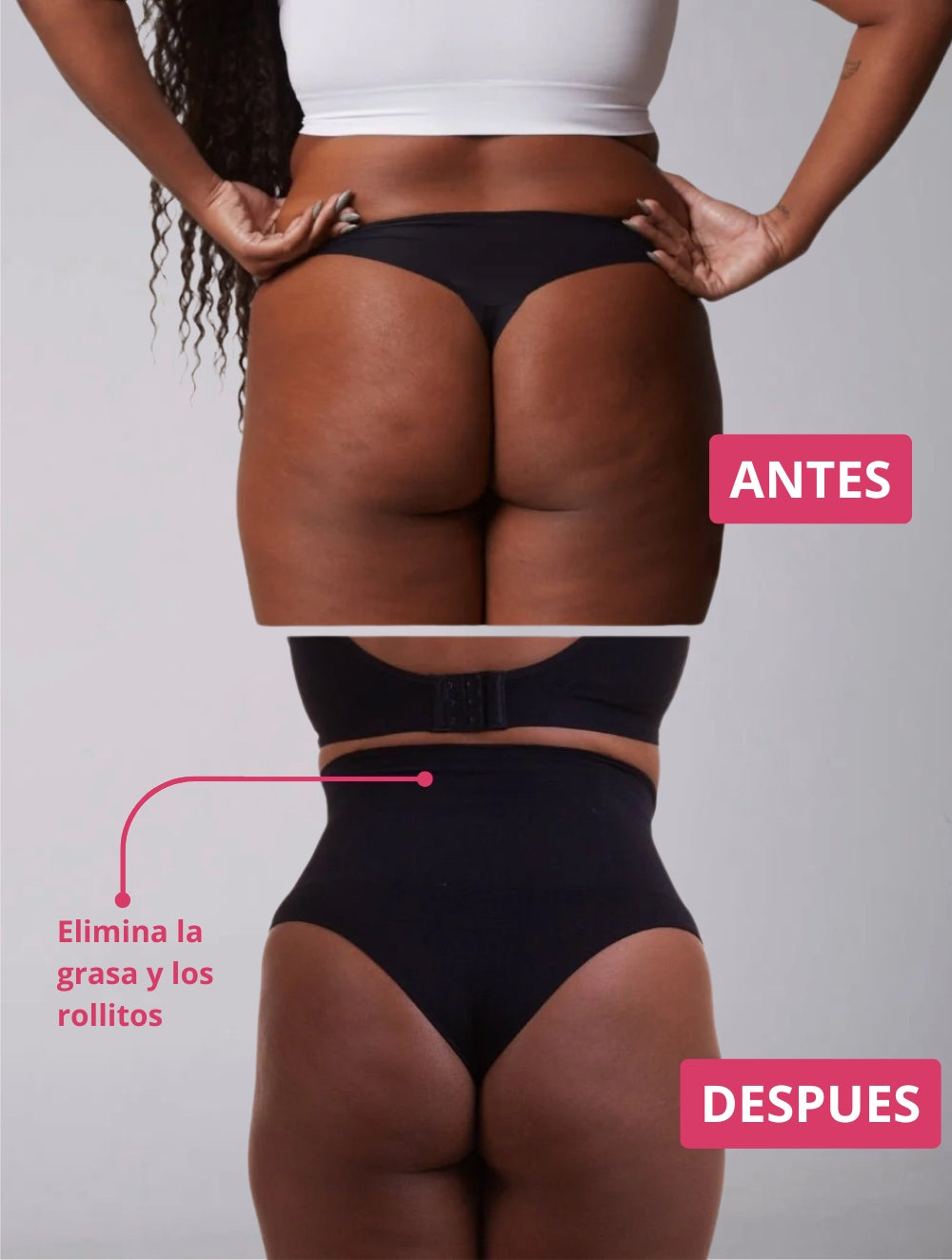 Tanga Control de Abdômen ChiquitaChic - Paga 1 y Recibes 2