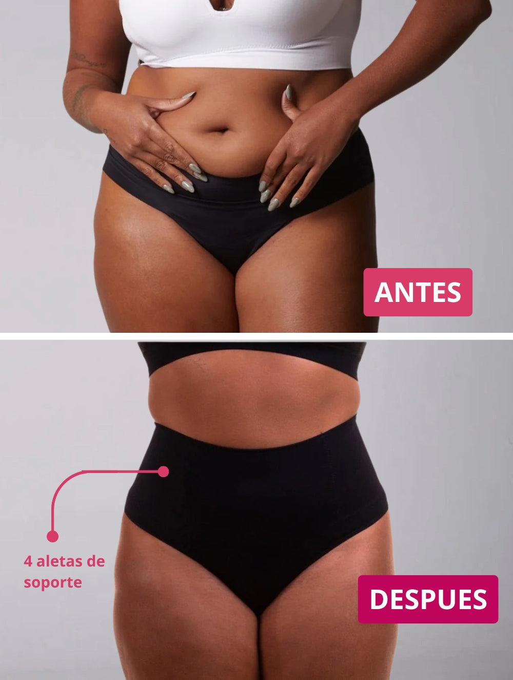 Tanga Control de Abdômen ChiquitaChic - Paga 1 y Recibes 2